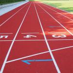 China 13mm Spray Coat System Running Track UV Resistant Eco Runway manufacturer