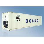 Metal Used Reefer Container Dimensions OD 12.2m*2.44m*2.6m for sale