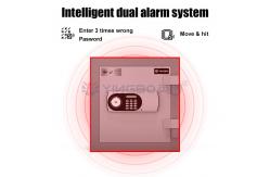 China 30-120mins Customizable Fireproof Home Safe Box For Security supplier
