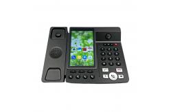 China Multi Language Android Fixed Wireless Phone HD Voice Video Call Touch Lens supplier