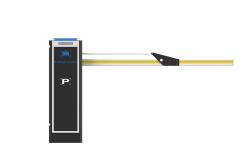 China RS485 Car Park Security Gates Rising Arm Barrier OEM ODM supplier