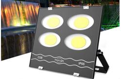 China 5000K COB Landscape High Output Led Floodlight AC85 - 265V Perfect Buckle Design supplier