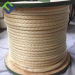 UHMWPE Synthetic Winch Line Towing Sling 12 Strand HMPE Mooring Lines for sale