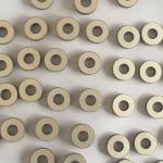 ISO / CE 15x6x3 P8 Material Piezo Ceramic Element Small Ring Shaped for sale