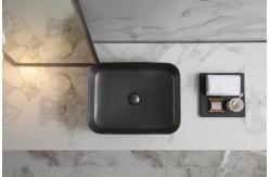 China Rectangular Sanitary Ware Basin Countertop Ceramic Washing Basin supplier