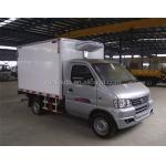 Mini Dongfeng 60hp 4x2 Refrigerated Truck DFA1020FJ12QA Six Wheeler for sale