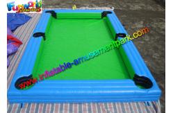 China Pool Hall Inflatable Playground , Inflatable Water Games With Bottom Cloth supplier