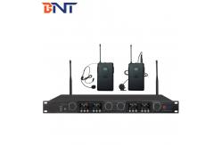 China UHF 4 Channels Wireless Conference Microphone With 8 Handhelds / Headsets supplier