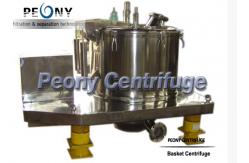China Plate Bag Lifting Discharge Herb Extraction Machine Solid Liquid Centrifuge supplier