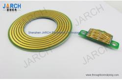 China Through hole compact high speed slip ring connector For CNC equipment supplier
