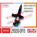 295050-1900, 295050-0910, 295050-0911 Diesel Fuel Injector for IS-UZU 4JK1 8-98260109-0 8981595831 for sale