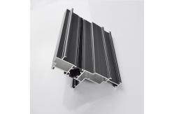 China Silver Anodized 6063-T5 Aluminum Curtain Wall Profiles Frame Curtain Wall supplier