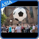 Football Helium Balloon And Blimps , Soccer Advertising Ball Inflatable Sports for sale