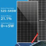 525W 530W Trina Solar Panel 535W 540W 545W Half Cell Panel Mono Half Cell for sale