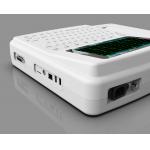 Touch Screen Full Keyboard Electrocardiogram ECG Machine 12 Channel 12 Lead With Printer