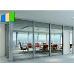 EBUNGE Fireproof Tempered Glass Partition System For Office And Hotel Decoration for sale