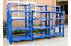 China Custom Injection Molding Molds Storage Roll Out Pallet Rack Height Adjustable supplier