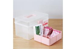 China Medication Storage Bins With Handle supplier