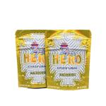 Plastic Holographic Stand Up Pouch For Gummies Snack Packaging for sale