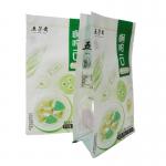 Side Stand Transparent Laminated Pouches Of Frozen Rice Dumpling Plastic Packaging for sale