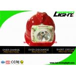 232 Lum LED Mining Cap Lamp Anti Explosion With OLED Screen USB Charger for sale