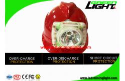 China 232 Lum LED Mining Cap Lamp Anti Explosion With OLED Screen USB Charger supplier
