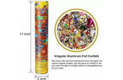 China Wholesale Compressed Air Twist Party Confetti Cannon Popper Confetti Shooter supplier