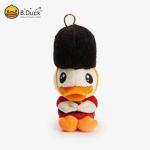 Cute Duck Cotton Plush Toys Keychain For Collection OEM ODM
