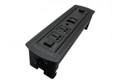 China Universal Versatile Conference Desktop Socket Electric Flip Desktop Socket supplier