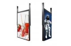 China High Brightness Double Side 49inch LCD Window Display For Commercial supplier