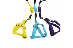 China Pet Explosion Proof Leash Reflective Dog Nylon Leash Medium And Large Dogs supplier