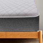 25cm 4 Layer Quilted Roll Up Memory Foam Topper Ergonomic Cutting