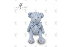 China 34 X 24cm Doll Plush Toy Grey Teddy Bear Child Friendly Customized Colour supplier