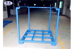 China Cargo Forklift Stacking Pallet Racks Durable Galvanized Iron Steel Save Space supplier
