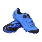 Blue BOA Dial Adjustment Carbon Fiber Cycling Shoes for sale