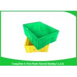 Customized Plastic Storage Trays 100% New Pp Light Weight Nested Freely HDPE