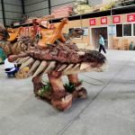 1 Year Warranty Electric Ride On Dinosaur Customized Size For Amusement Park for sale