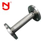 PTFE Lining Stainless Steel DN25 Braided Steel Hose Corrugated Metal Hose for Industrial Applications for sale