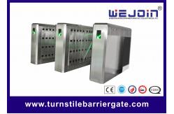 China Access Control Flap Barrier Gate Electronic Turnstile High Speed For School Stadium supplier