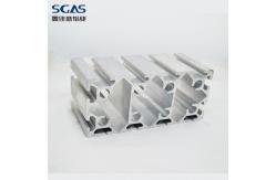 China Custom 6063 T5 Extruded Aluminum Extrusion Silver Anodizing Mill Finish supplier