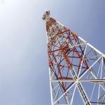 60 Degree Angle 4 Legged Angular Self Supporting Lattice Tower Steel Communication Tower for sale