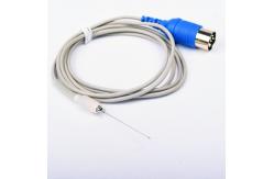 China Repusi Concentric EMG Needle Electrode Reusable Cable With 6 Pin DIN Plug supplier