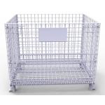 Heavy Duty Tire Storage Cage Mesh Box Wire Metal Bin Container Industrial Metal for sale