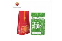China 250g 500g Customizable Tea Packaging Bags Matt Or Shiny Finish supplier