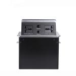 Office Desk Power Outlet Junction Box General Power Supply And Network Interface