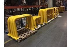 China High Profile Q235 Rack Guard Material Handling Equipment Fabrication supplier