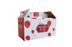 China Fresh Fruit Vegetable Box Packaging Corrugated Carton Recyclable supplier