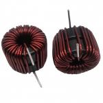 high permeability toroidal inductor coils through hole common mode chokes