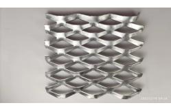 China Big Diamond Hole Expanded Metal Mesh Powder Coated 1.5x3m supplier