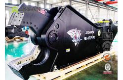 China Excavator Attachment Demolition Metal For 65 Ton Scrap Rotating Shear supplier
